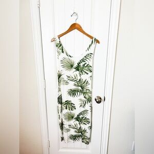 Popular Basics Palm Leaf Dress Size XL